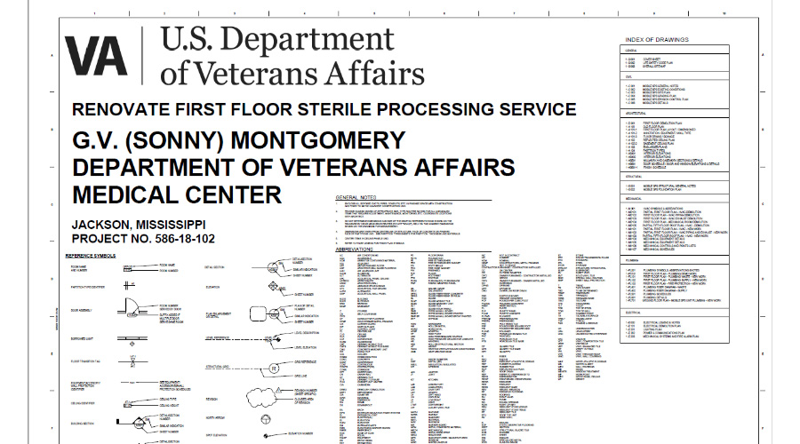 G.V. (“Sonny”) Montgomery VAMC Renovate Sterile Processing Service